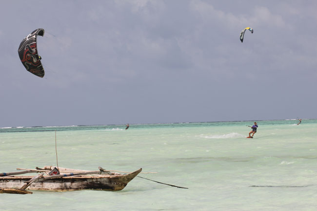 Lisette in Zanzibar - Paje