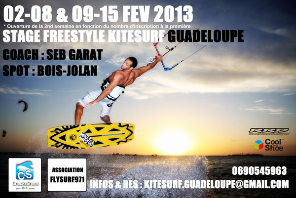 Stage Freestyle Kite Guadeloupe