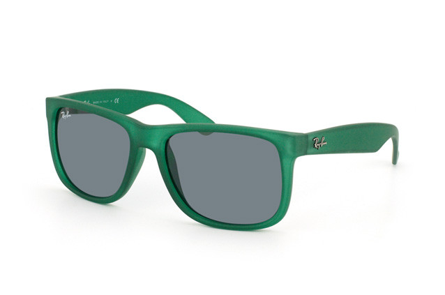 Ray-Ban Justin rubber green transparent - 89€