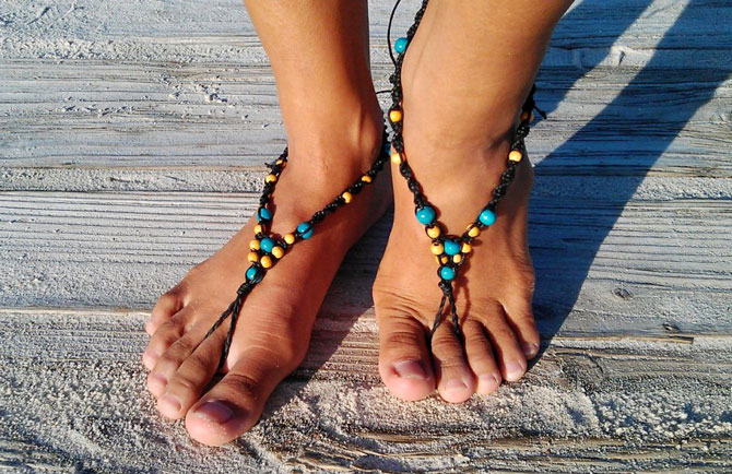 Gelang Bracelets - Beads Barefoot Sandal 